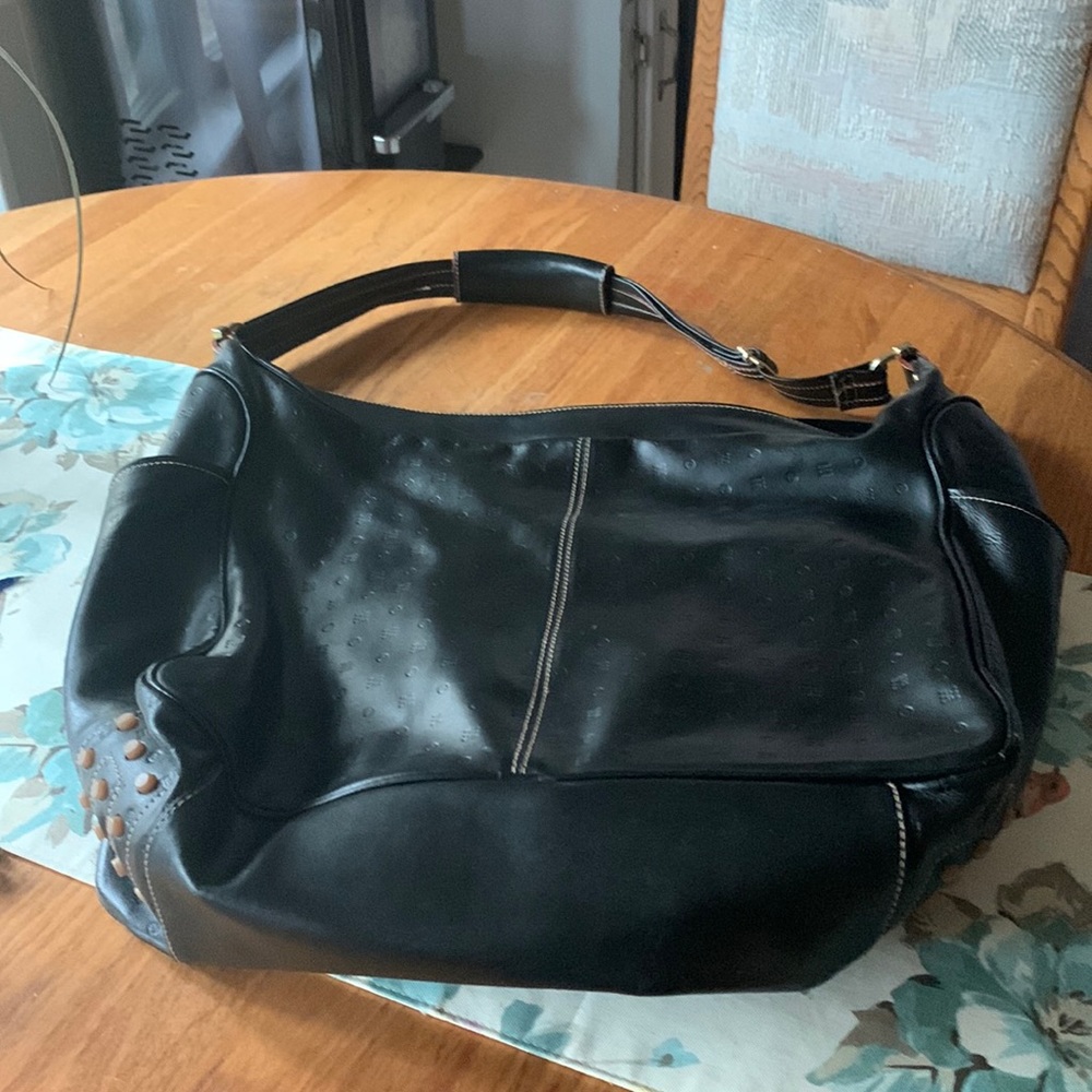 Arcadia Large Leather Shoulder Bag